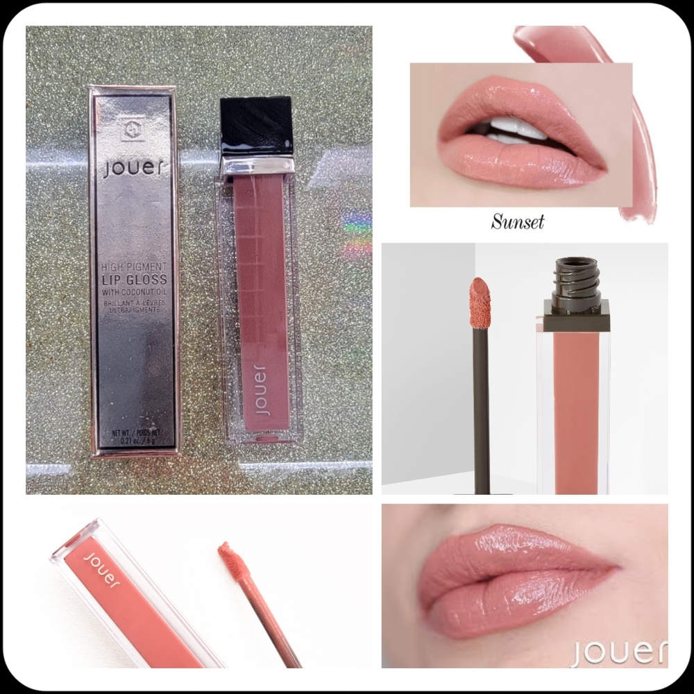 2 FOR $20. Jouer High Pigment Lip Gloss "Sunset"